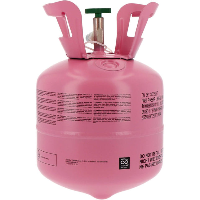 Helium Tank Voor 20 Ballonnen van Partywinkel koop je bij Partywinkel