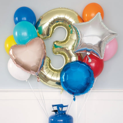 Helium Tank Voor 30 Ballonnen van Partywinkel koop je bij Partywinkel