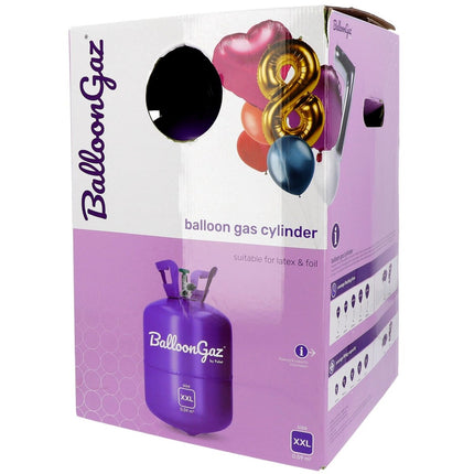 Helium Tank Voor 80 Ballonnen van Folat koop je bij Partywinkel