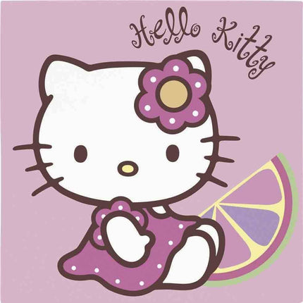 Hello Kitty Servetten Versiering 33cm 20st - Partywinkel - 8003990615416