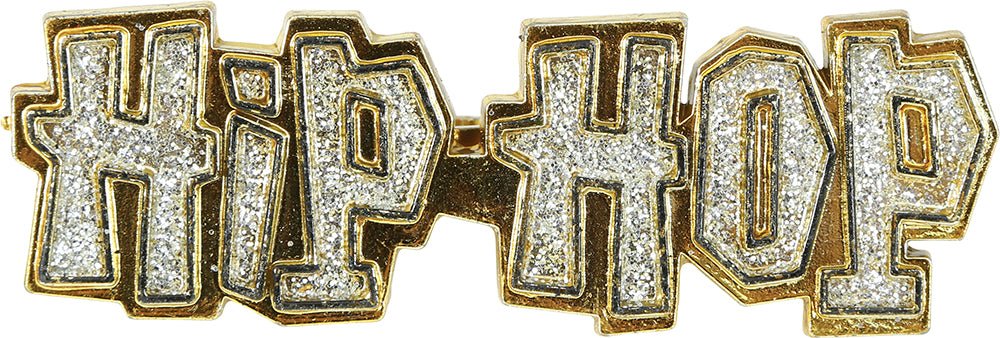Hip Hop Ring Goud Hip Hop van Fiestas Guirca koop je bij Partywinkel