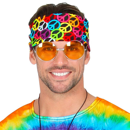 Hippie 60S Bandana 55cm van Widmann koop je bij Partywinkel