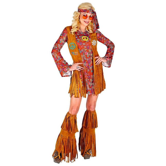 Hippie 60S Kostuum Dames - Partywinkel - 8003558028696