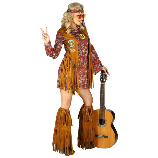 Hippie 60S Kostuum Dames - Partywinkel - 8003558028696