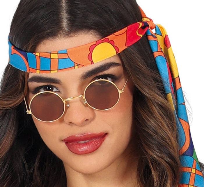 Hippie 60S Kostuum Dames Bloemen 3 delig van Fiestas Guirca koop je bij Partywinkel