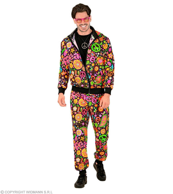 Hippie 60S Trainingspak Fout - Partywinkel - 8003558450817