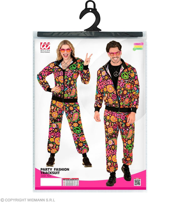 Hippie 60S Trainingspak Fout - Partywinkel - 8003558450817