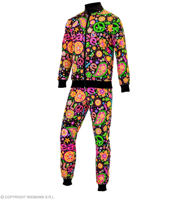 Hippie 60S Trainingspak Fout - Partywinkel - 8003558450817