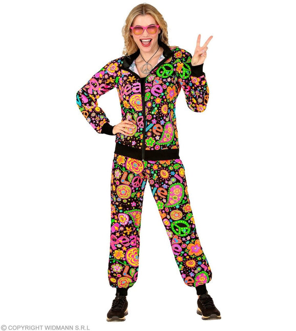 Hippie 60S Trainingspak Fout - Partywinkel - 8003558450817