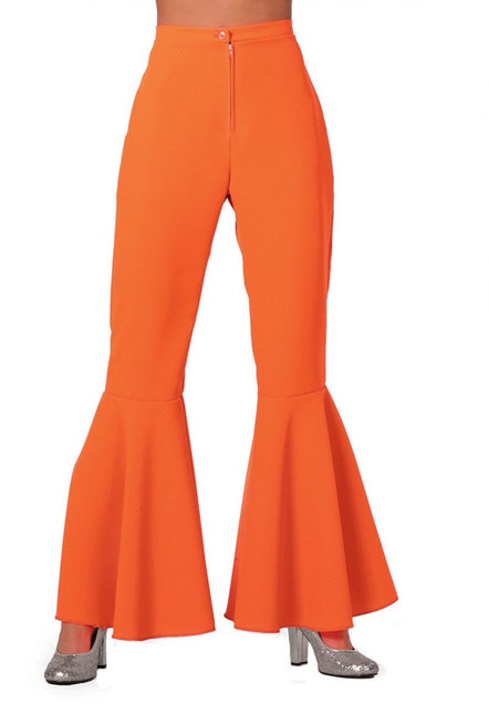 Hippie Broek Oranje Dames van Wilbers & Wilbers koop je bij Partywinkel