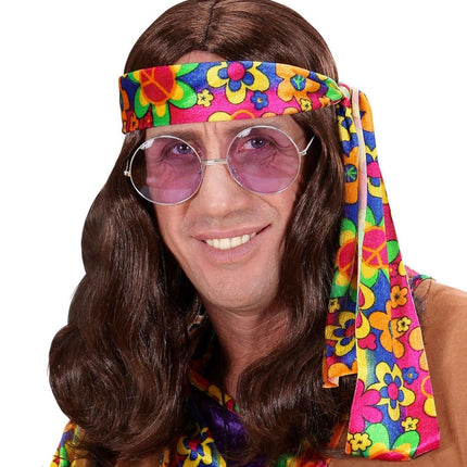 Hippie Pruik Bruin van Widmann koop je bij Partywinkel
