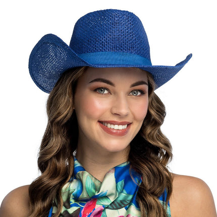 Hoed Sunny blauw van Boland koop je bij Partywinkel