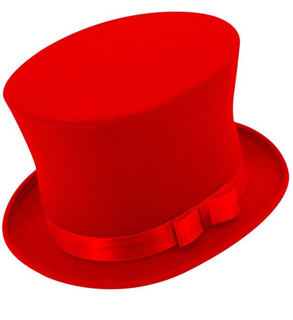 Hoge Hoed Rood van Widmann koop je bij Partywinkel