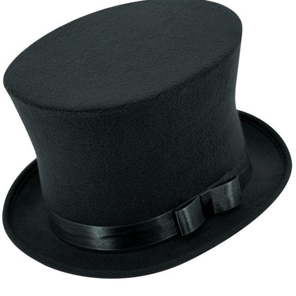 Hoge Hoed Zwart van Widmann koop je bij Partywinkel