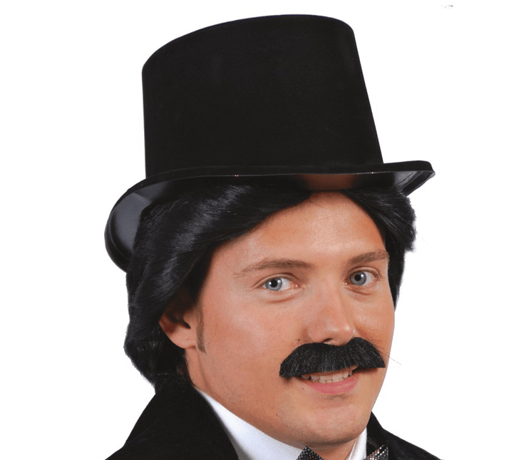 Hoge Hoed Zwart Deluxe van Fiestas Guirca koop je bij Partywinkel