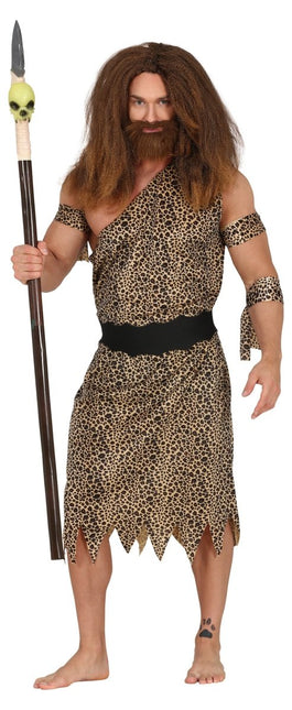 Holbewoner Kostuum Bruin Heren - Partywinkel - 8434077848166