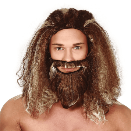 Holbewoner Pruik van Fiestas Guirca koop je bij Partywinkel