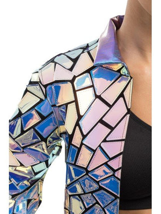 Holografisch Jasje Dames van CHAKS koop je bij Partywinkel