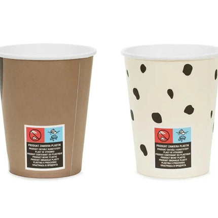 Hond Bekers 220ml 6st van Partydeco koop je bij Partywinkel