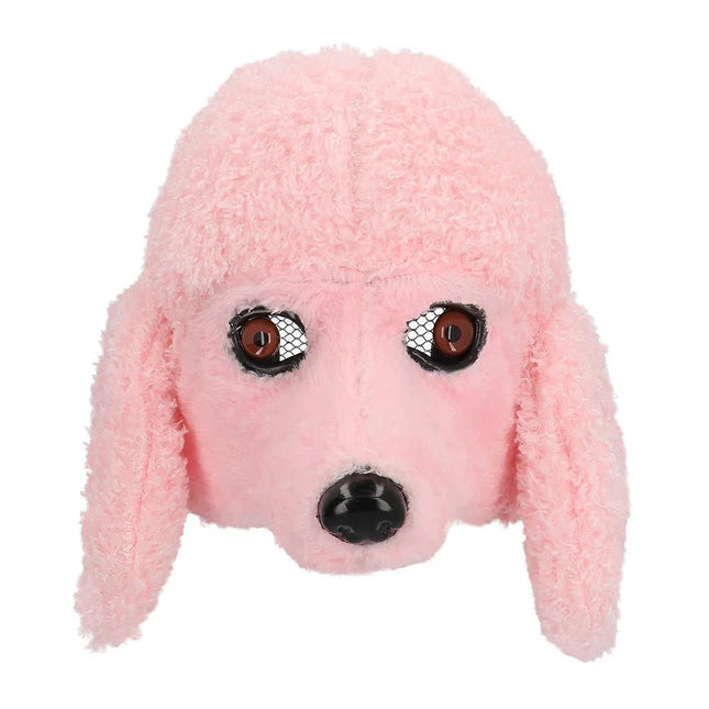 Hond Masker Roze Poedel van Boland koop je bij Partywinkel