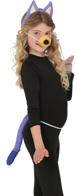 Hond Verkleedset Blauw 3 delig van Fiestas Guirca koop je bij Partywinkel