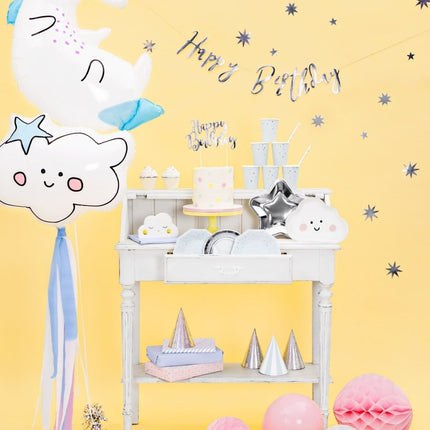 Honeycomb Bal Lichtroze 30cm van Partydeco koop je bij Partywinkel