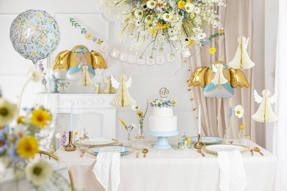 Honeycomb Engel 24cm van Partydeco koop je bij Partywinkel