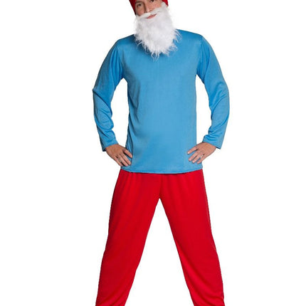 Costume des Schtroumpfs Rouge Bleu Grand