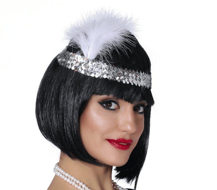Hoofdband Charleston Zilver van Fiestas Guirca koop je bij Partywinkel