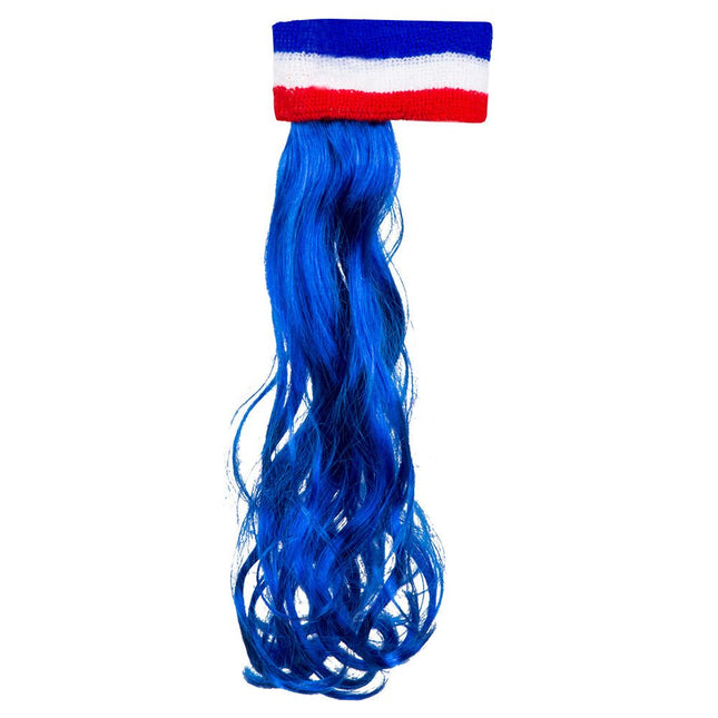 Hoofdband Frankrijk Blauw Haar van Boland koop je bij Partywinkel
