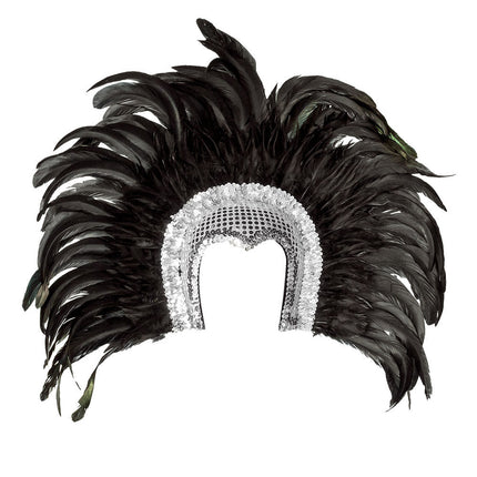 Hoofdband Tooi Zilveren Glitters van Boland koop je bij Partywinkel