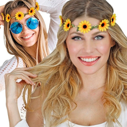 Hoofdband Zonnebloem van Widmann koop je bij Partywinkel