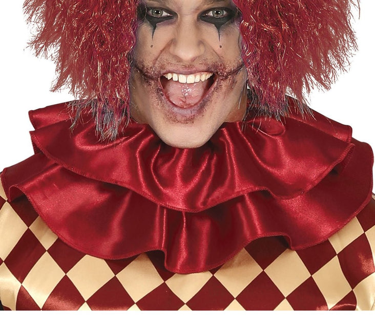 Horror Clown Halloween Kostuum Heren Rood van Fiestas Guirca koop je bij Partywinkel