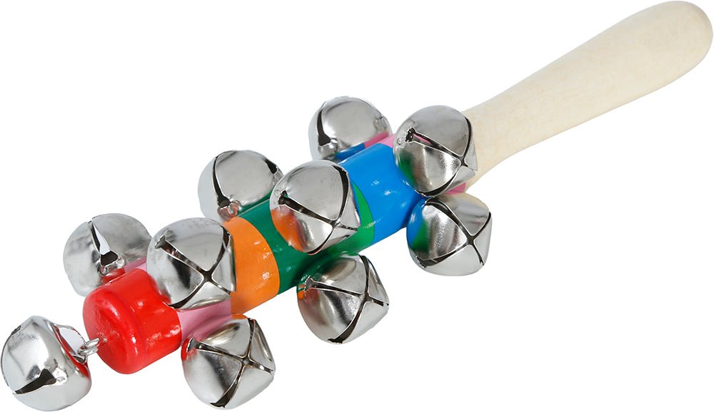 Houten Jingle Bell Ratel 20cm van Fiestas Guirca koop je bij Partywinkel