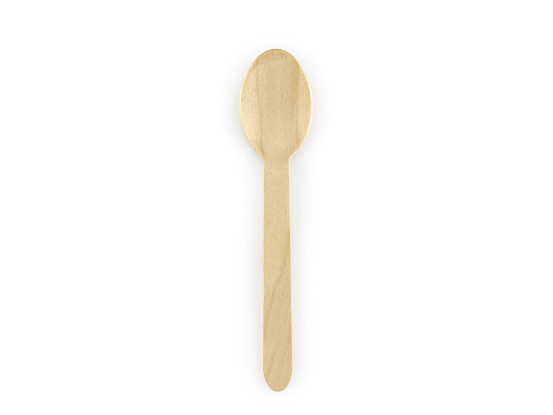 Houten Lepels 16cm 100st van Partydeco koop je bij Partywinkel