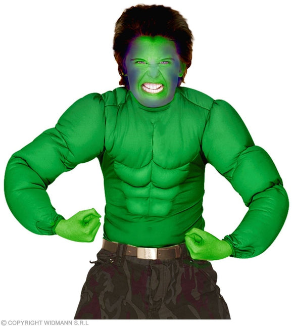 Hulk Shirt Kind Gespierd - Partywinkel - 8003558125852