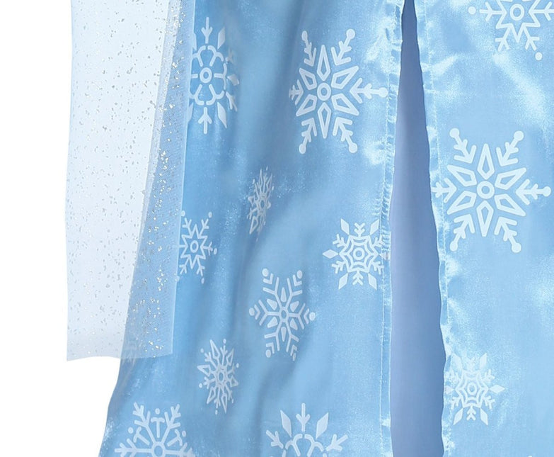 Ijsprinsessenjurk Elsa Kind Blauw van Fiestas Guirca koop je bij Partywinkel