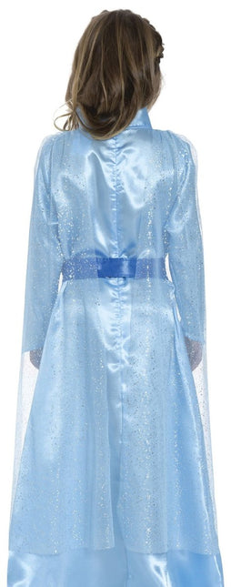 Ijsprinsessenjurk Elsa Kind Blauw van Fiestas Guirca koop je bij Partywinkel