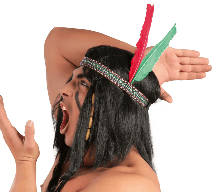 Indiaanse Hoofdband van Fiestas Guirca koop je bij Partywinkel