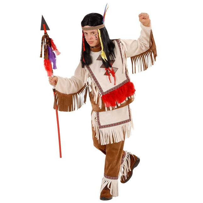 Indianen Kostuum Jongen 2 delig van Widmann koop je bij Partywinkel