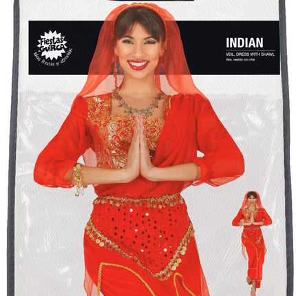 Indiase Kostuum Dames van Fiestas Guirca koop je bij Partywinkel