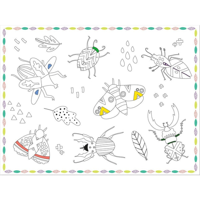 Insecten Placemats 6st van Folat koop je bij Partywinkel
