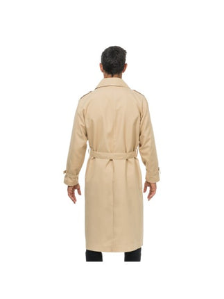 Trench-coat beige « Detective » pour homme