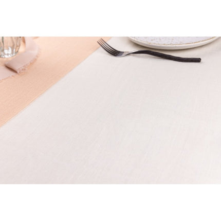 Chemin de table ivoire 6m