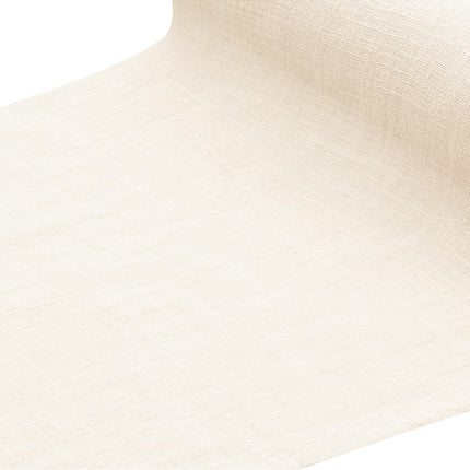 Nappe en coton ivoire 2.4m