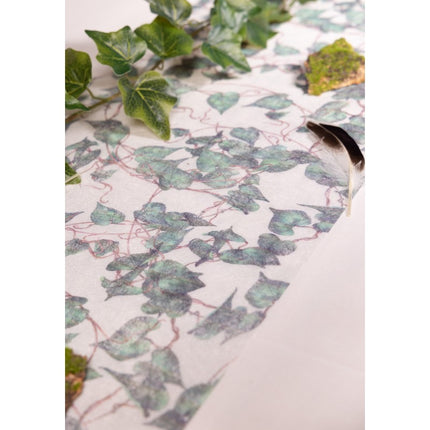 Chemin de table en feuilles 5m