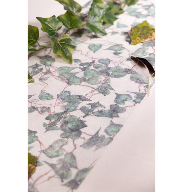 Chemin de table en feuilles 5m