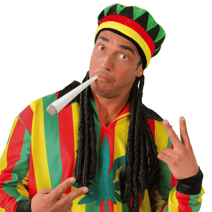 Jamaicaanse Pet Vlechten van Fiestas Guirca koop je bij Partywinkel