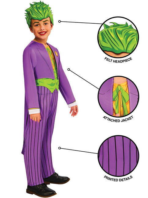 Costume de Joker Garçon