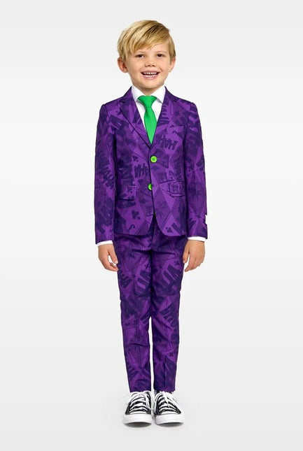 Joker Kostuum Jongens Paars van OppoSuits koop je bij Partywinkel
